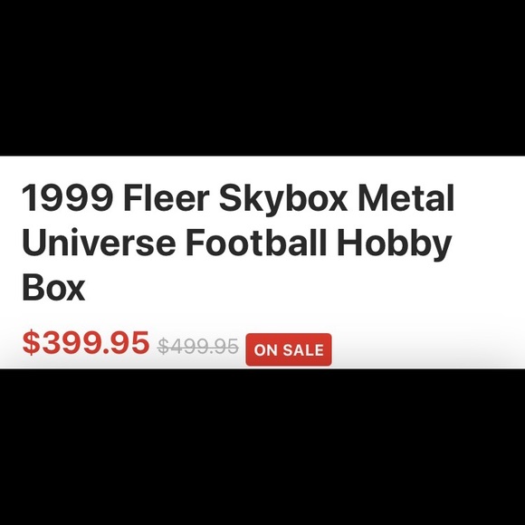 1999 Metal Universe Single Series NFL Football Cards - Picture 4 of 6